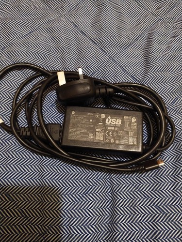 Original HP ZBook Firefly 15 G8 Laptop Ladegerät 65W USB-C Netzteil UK Stecker