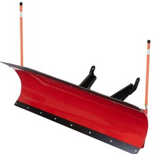 72 Inch Denali Pro Red Snow Plow Kit Utvs Mini-trucks With 2 Receiver
