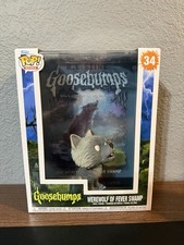 Funko Pop Libros Cubierta Piel de Gallina - Hombre Lobo de la Fiebre Pantano Figura #34