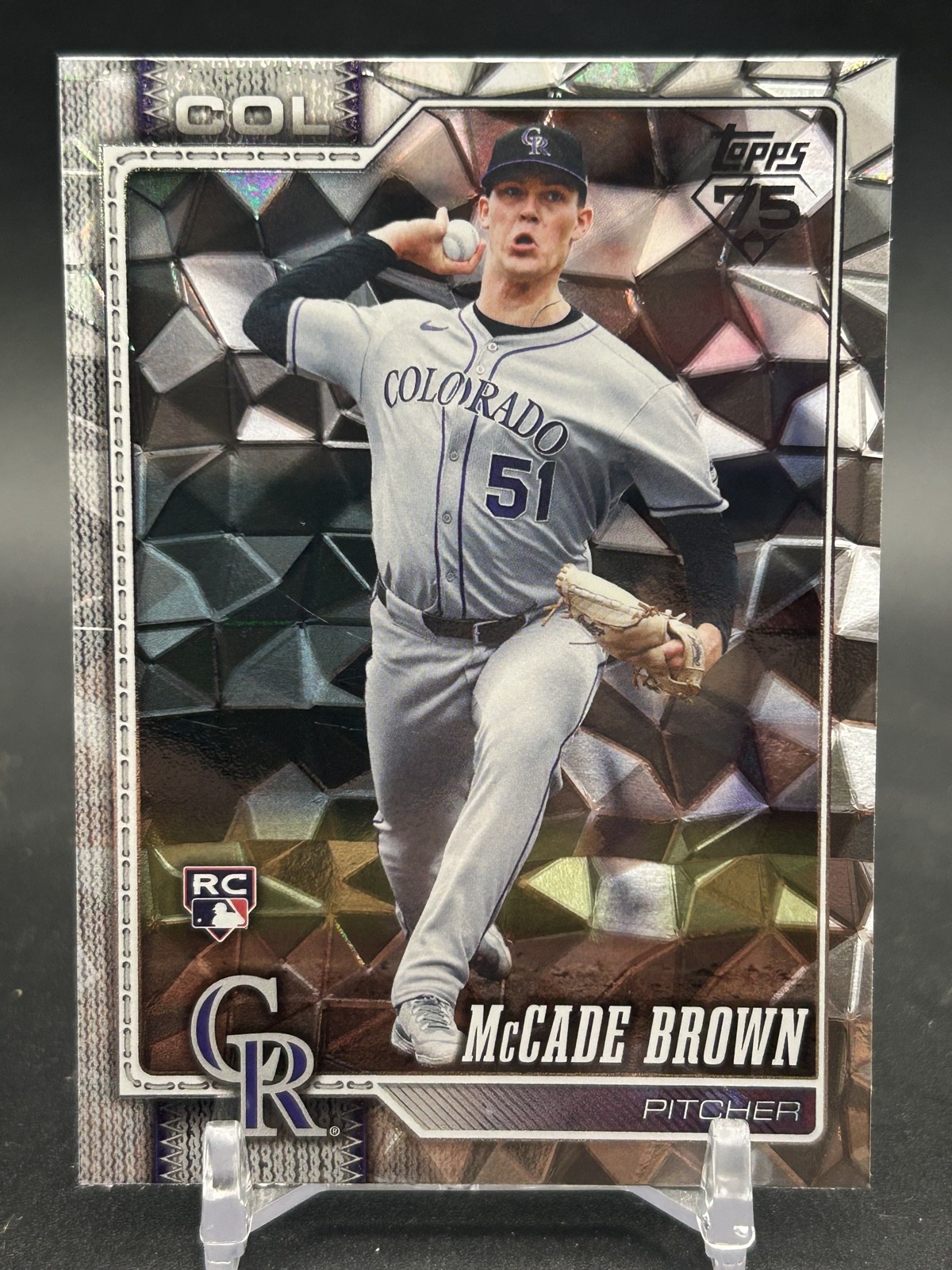2026 Topps Series 2 - McCade Brown #595 Diamante Foil (RC)