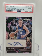 2024 Prizm Lotus Flower Signature Auto Franz Wagner PSA 9 POP 1