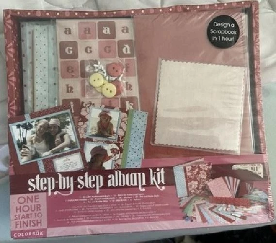 ¡Kit de álbum paso a paso! Crea el tuyo propio en 1 hora nuevo precintado ver descripción Foto 2 de 4