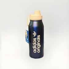 Night Indigo/ White Adidas Originals 1 Liter 32 Oz Metal Water Bottle