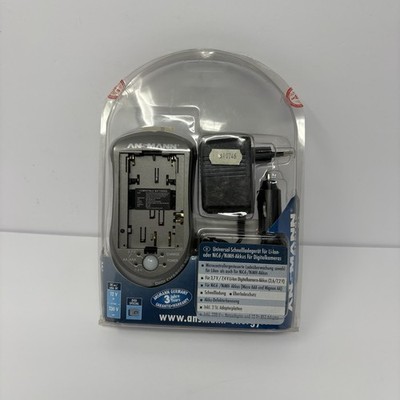 ANSMANN Digi Charger Plus Universal Li-Ion NiMH Camera Battery Charger Open Box