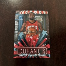 2025/26 Bowman Chrome Hobby Stars Kevin Durant HOF #HS-12 Houston
