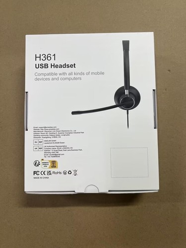 New bee Cuffie con Microfono, Cuffie con Filo PC, Cuffie Stereo da 3.5 mm Tipo C - Afbeelding 10 van 10