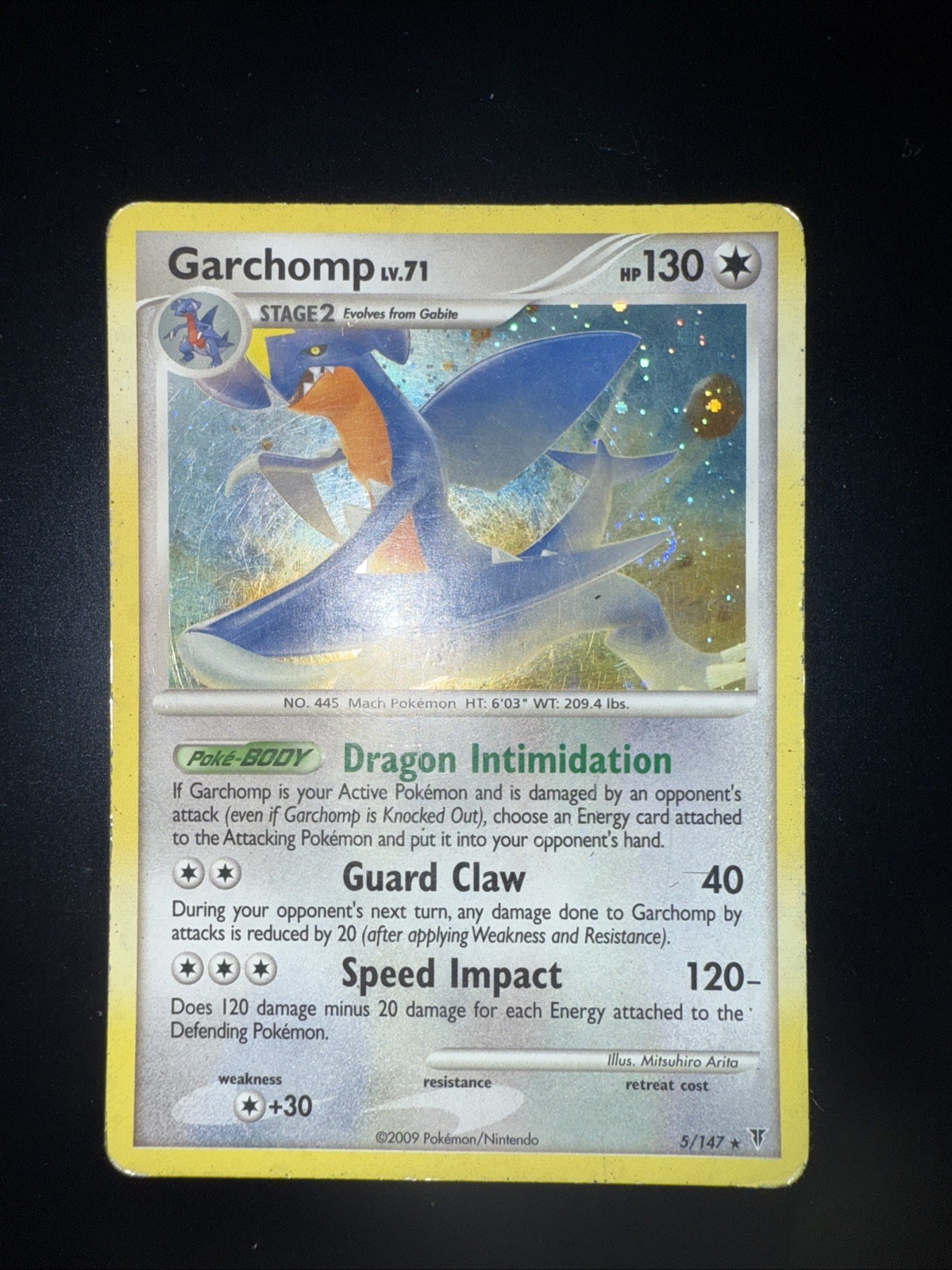 Garchomp 5/147 Supreme Victors Holo