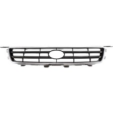 Grille Assembly For 2000-2001 Toyota Camry Plastic With Emblem Provision