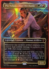 mtg magic Pia Nalaar, Chief Mechanic FOIL extended borderless ENGLISCH
