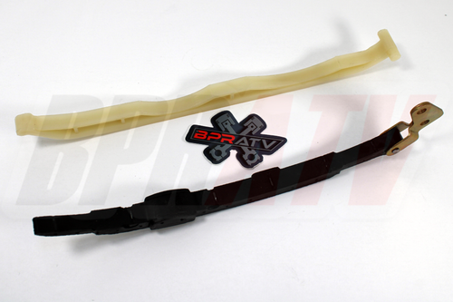 02-08 Grizzly 660 Cam Timing Chain Guides RED Cam Chain Tensioner Kit & Gaskets - Foto 9 di 14
