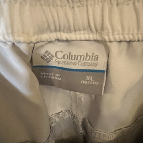 COLUMBIA Board Shorts Girls XL 18-20 Sandy Shores Tropical Swim Surf Beach. N23 - Picture 3 of 3