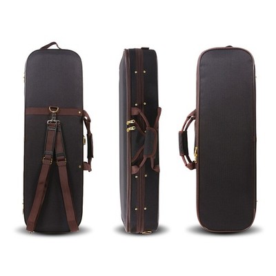 4/4 Hard Violin Case Violin Box Oxford Fiber Oblong Case Violin Backpack