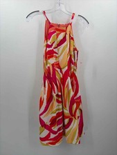 Pre-Owned Vince Camuto White Size 2 Knee Length Sleeveless Dress