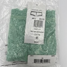 Hanky Panky Signature Lace Boyshort XS Mint Sprig Green 34
