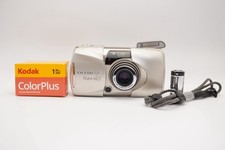 Olympus mju III Stylus Zoom QD 105 35mm Point Shoot Film Camera Tested Working 