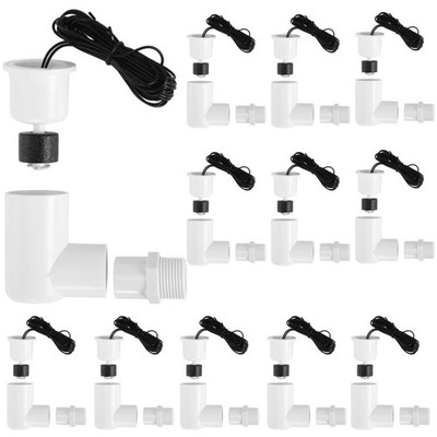 12 Pcs SS2 TShape Float Switch, HVAC Drain Pan Condensate Sensor, AC Water Le...