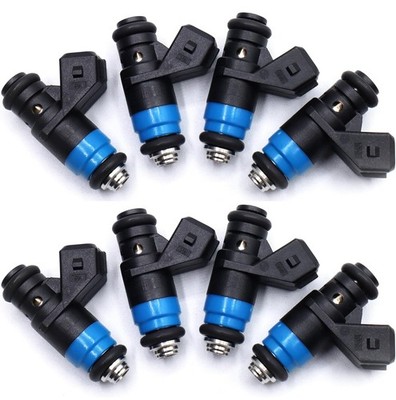8X OEM 60lb 630cc fit Deka Compact Fuel Injector FI114962 EV1 High Impedance E85