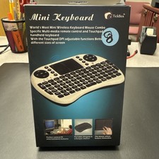 Tickbox Mini Portable Wireless Keyboard Mouse Combo Xbox 360 PS3 PCs Smart TVs
