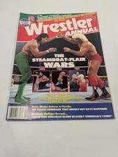 Wrestler Annual Summer 1989 Magazine Rick Steamboat Ric Flair Stiner WWF V Good