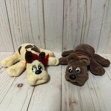Pound Puppies Plush Lot Rumple Skins Brown Tan 6 Inch