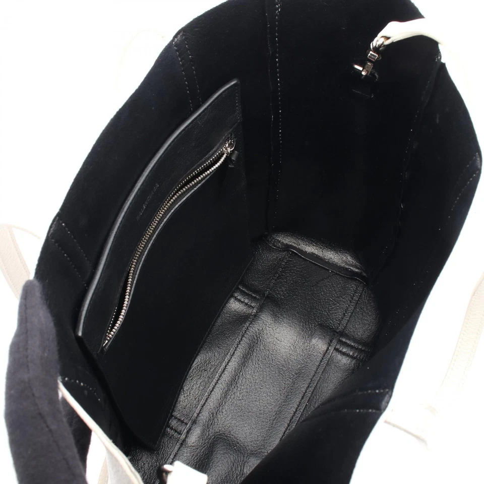 Bolso de Hombro BALENCIAGA DAILY TOTE XS 551810 Cuero Blanco Usado Mujer Foto 3 de 4