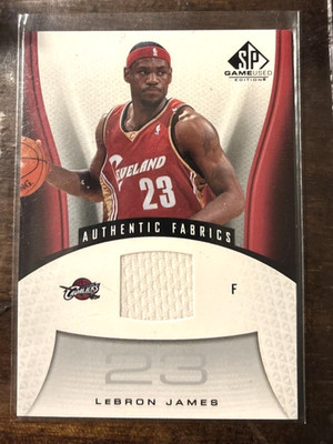 LeBron James - 2006 SP Authentic Fabrics #116 - Game Used Jersey