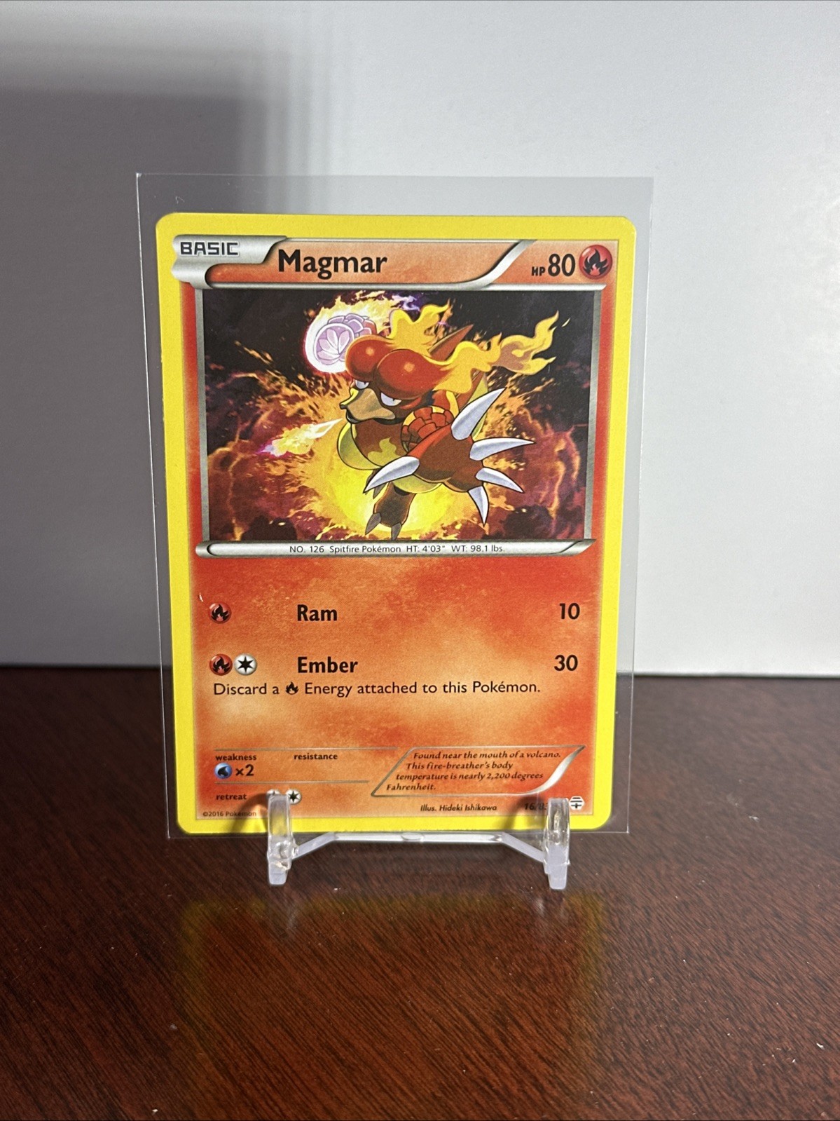 Magmar 16/83 Generations Regular Common Pokemon Card NM