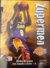 1998 Skybox Zupermen Kobe Bryant #195 Z-force Los Angeles Lakers