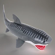 Chap Mei Chomping Jaws TIGER SHARK 11" Long Collectible Action Figure Toy