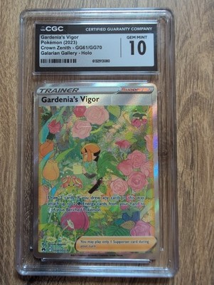 Pokemon Gardenias Vigor GG61/GG70 CGC 10
