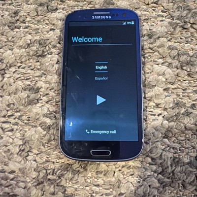 Samsung Galaxy S3 16GB Blue Phone Only. Factory Reset.