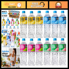 Zero Sugar Electrolyte Drink Variety Pack - 12 Bottles, 20 oz - Watermelon, Berr