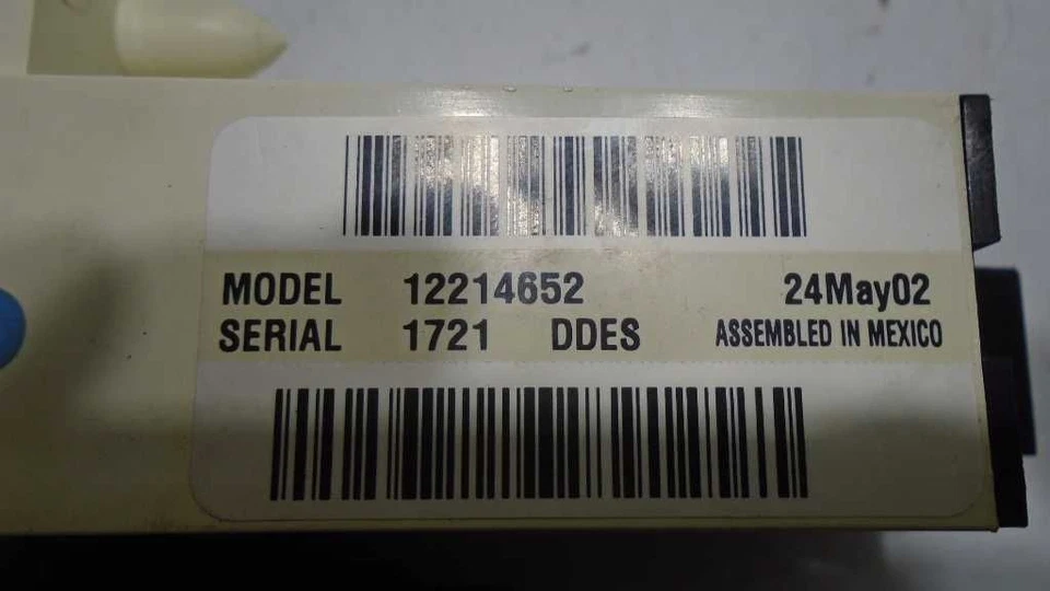 Control de temperatura con aire acondicionado con descongelación trasera compatible con 00-02 CAVALIER 594846 Foto 3 de 4