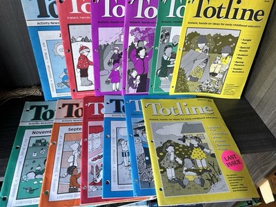 Top line book lot of 12 . Free shipping 1990s curriculum