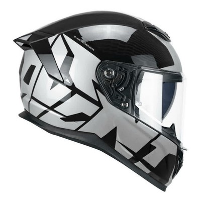 Integralhelm CGM 361T AVENT FIBER STREET schwarz silber