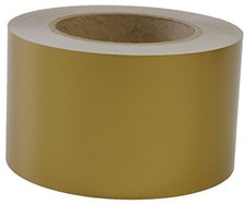 Solid Stripe for Auto Truck Boat - 3mil Vinyl - 2" x 50' - non-metallic Gold