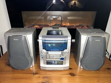 Aiwa CX-NAJ50U CD Cassette Audio System READ 