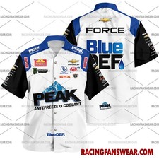 John Force NHRA Racing 2024 Hawaiian Shirt