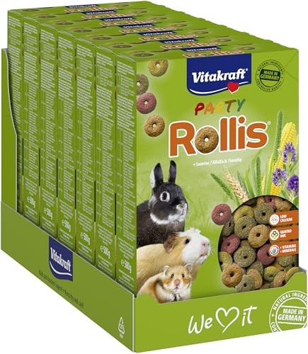 Rollis Vitakraft anneaux croustillants pour rongeurs paquet de 500g