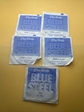 Dean Markley Blue Steel Guitar Strings Lot 5 Loose Strings .044 Wound .022 Plain