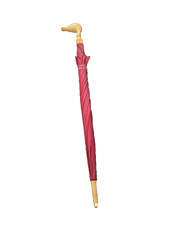 Vintage Red Aramis Umbrella Duck Head