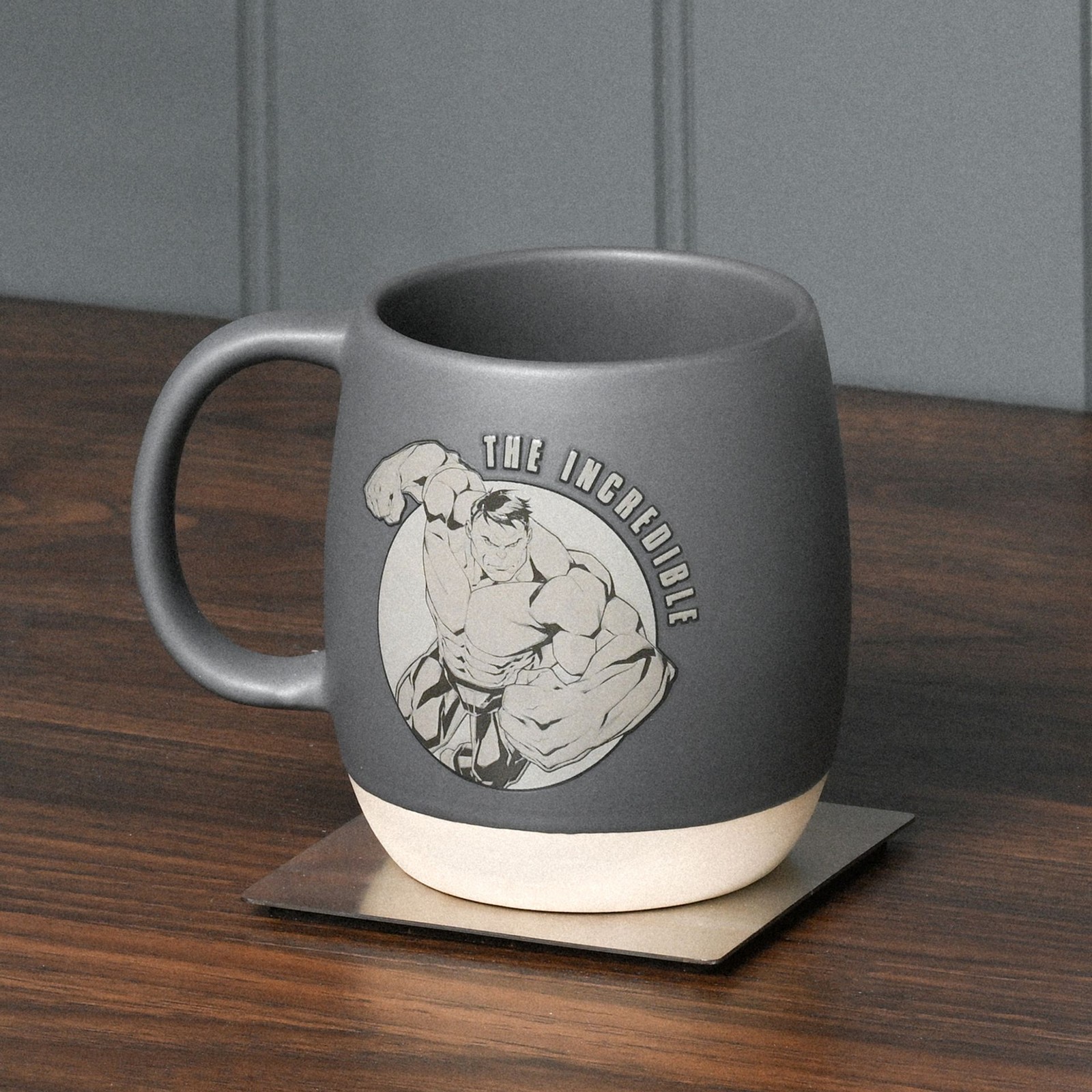 Disney Unisex Grey Marvel The Avengers Hulk Mug In - Image 3
