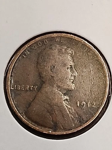 1912, 1913, 1913-D, 1914 Lincoln Wheat Cent Pennies Good To Fine Condition