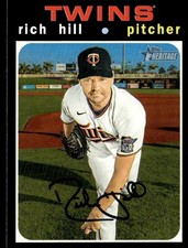 2020 Topps Heritage Rich Hill #514
