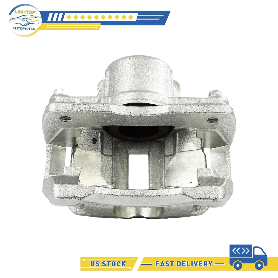 Pinças de freio dianteiras par com suporte para 2003-2009 Chrysler PT Cruiser L4 2.4L - Imagem 4 de 4