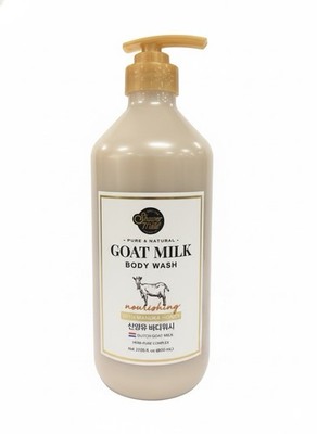 Shower Mate Pure & Natural Goat Milk Nourishing Body Wash w/  Manuka Honey