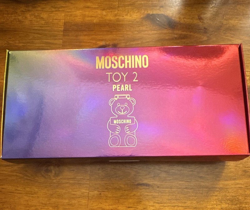 Moschino Toy 2 Pearl Perfume Set 5ml + Lotion 25ml + Shower Gel 25ml #summer