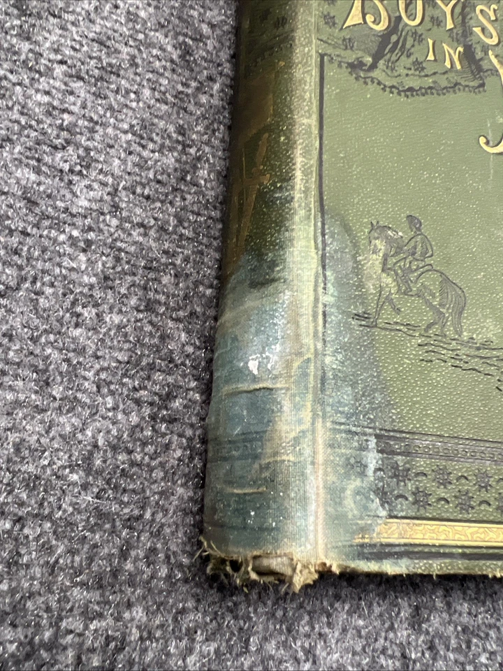 Antique Our Boys In India 1883 Hardcover Book Vintage - Image 2 of 4