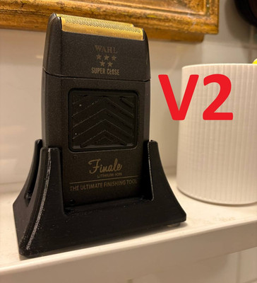 Wahl Finale & Vanish Rasierständer Halter - Anti-Kipp Badezimmer Theke Display V2