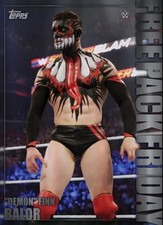 Topps Slam - “Demon” Finn Balor - Free Pack Friday S3 26 - Silver